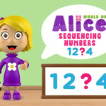 Mundo ng Alice Sequencing Numbers
